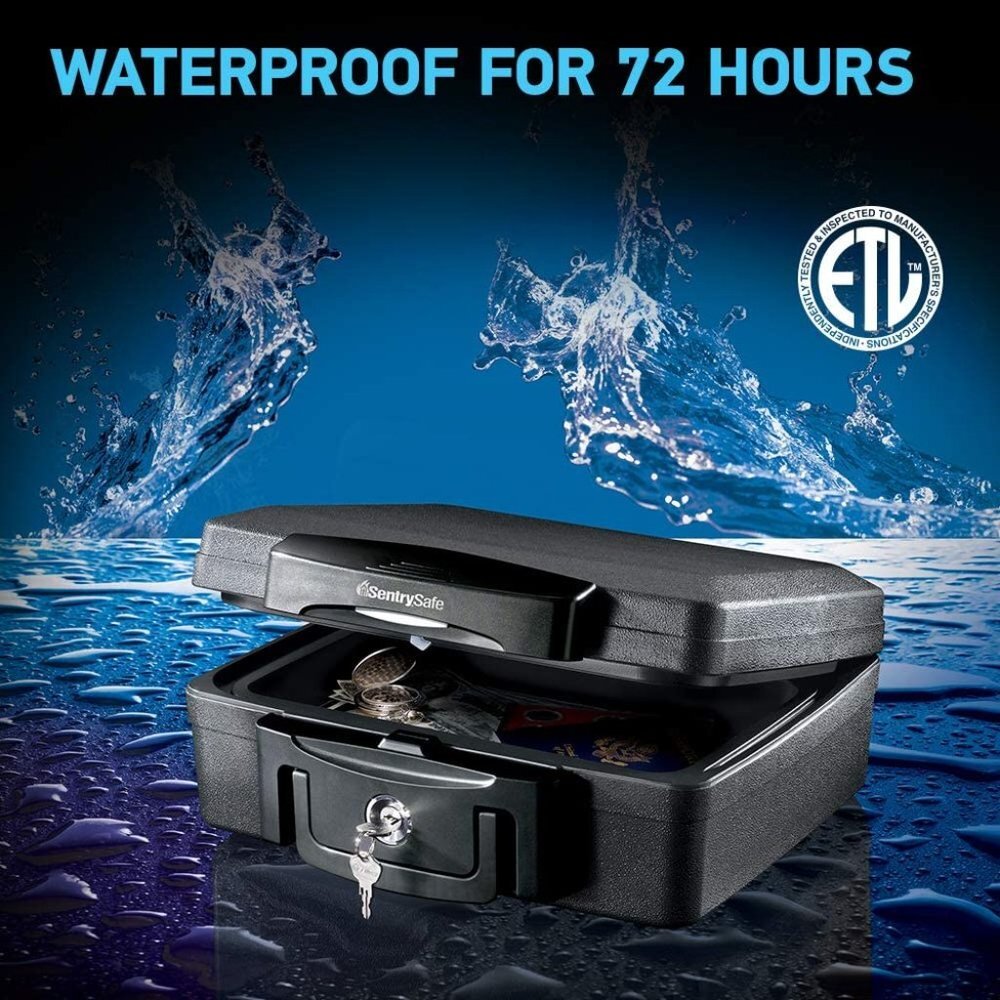 Fireproof Waterproof Box with Key Lock - Picture 5 of 6